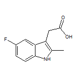(5-Fluoro-2-methyl-1H-indol-3-yl)acetic Acid