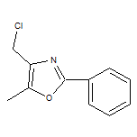 4-(Chloromethyl)-5-methyl-2-phenyloxazole