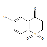 6-Chlorothiochroman-4-one 1,1-Dioxide