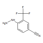 4-Hydrazinyl-3-(trifluoromethyl)benzonitrile