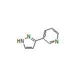 3-(3-Pyrazolyl)pyridine