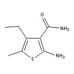 2-amino-4-ethyl-5-methylthiophene-3-carboxamide