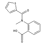 2-[methyl(thien-2-ylcarbonyl)amino]benzoic acid