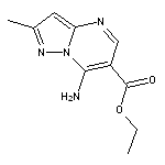 Ethyl 7-Amino-2-methylpyrazolo[1,5-a]pyrimidine-6-carboxylate