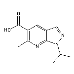 1-Isopropyl-6-methyl-1H-pyrazolo[3,4-b]pyridine-5-carboxylic Acid