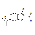 3-Chloro-6-(trifluoromethyl)-1-benzothiophene-2-carboxylic Acid