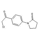 1-[4-(chloroacetyl)phenyl]pyrrolidin-2-one