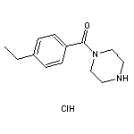 1-(4-ethylbenzoyl)piperazine hydrochloride