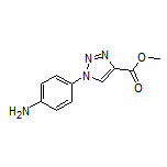 methyl 1-(4-aminophenyl)-1H-1,2,3-triazole-4-carboxylate