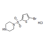 1-[(5-Bromothiophen-2-yl)sulfonyl]piperazine Hydrochloride
