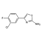 4-(3-Chloro-4-fluorophenyl)thiazol-2-amine