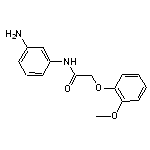 N-(3-aminophenyl)-2-(2-methoxyphenoxy)acetamide