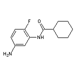N-(5-amino-2-fluorophenyl)cyclohexanecarboxamide
