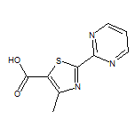 4-Methyl-2-(pyrimidin-2-yl)thiazole-5-carboxylic Acid