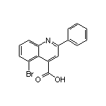 5-bromo-2-phenylquinoline-4-carboxylic acid