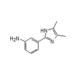 3-(4,5-dimethyl-1H-imidazol-2-yl)aniline