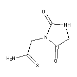 2-(2,5-Dioxoimidazolidin-1-yl)ethanethioamide