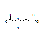 4-methoxy-3-(2-methoxy-2-oxoethoxy)benzoic acid