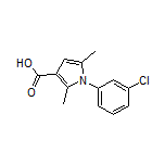 1-(3-Chlorophenyl)-2,5-dimethyl-1H-pyrrole-3-carboxylic Acid