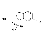 6-Aminoindoline-1-sulfonamide Hydrochloride