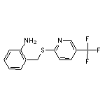 2-({[5-(trifluoromethyl)pyridin-2-yl]sulfanyl}methyl)aniline