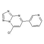 7-Chloro-5-(pyridin-3-yl)-[1,2,4]triazolo[1,5-a]pyrimidine