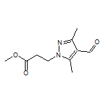 Methyl 3-(4-Formyl-3,5-dimethyl-1H-pyrazol-1-yl)propanoate