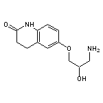 6-(3-amino-2-hydroxypropoxy)-1,2,3,4-tetrahydroquinolin-2-one