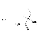 2-amino-2-methylbutanamide hydrochloride