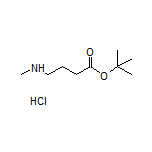 tert-Butyl 4-(Methylamino)butanoate Hydrochloride