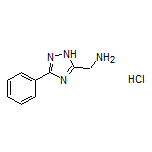 (3-Phenyl-1H-1,2,4-triazol-5-yl)methanamine Hydrochloride