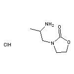 3-(2-Aminopropyl)oxazolidin-2-one Hydrochloride