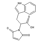 2-(2,5-dioxo-2,5-dihydro-1H-pyrrol-1-yl)-3-(1H-indol-3-yl)propanoic acid
