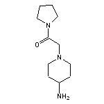 2-(4-aminopiperidin-1-yl)-1-(pyrrolidin-1-yl)ethan-1-one
