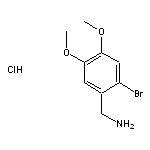 (2-bromo-4,5-dimethoxyphenyl)methanamine hydrochloride