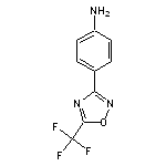 4-(5-(Trifluoromethyl)-1,2,4-oxadiazol-3-yl)aniline