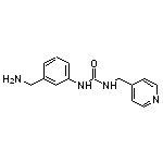 1-[3-(aminomethyl)phenyl]-3-(pyridin-4-ylmethyl)urea