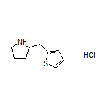 2-(thiophen-2-ylmethyl)pyrrolidine hydrochloride