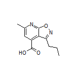 6-Methyl-3-propylisoxazolo[5,4-b]pyridine-4-carboxylic Acid
