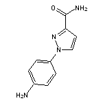 1-(4-aminophenyl)-1H-pyrazole-3-carboxamide