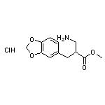 methyl 3-amino-2-(2H-1,3-benzodioxol-5-ylmethyl)propanoate hydrochloride