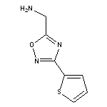 [3-(thiophen-2-yl)-1,2,4-oxadiazol-5-yl]methanamine