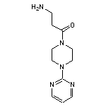 3-amino-1-[4-(pyrimidin-2-yl)piperazin-1-yl]propan-1-one