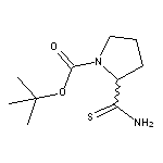 2-Thiocarbamoyl-pyrrolidine-1-carboxylic acid tert-butyl ester