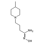 N’-hydroxy-4-(4-methylpiperidin-1-yl)butanimidamide