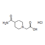 2-(4-Carbamoylpiperidin-1-yl)acetic Acid Hydrochloride