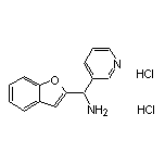 1-[1-Benzofuran-2-yl-1-(pyridin-3-yl)]methanamine Dihydrochloride