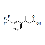 3-[3-(Trifluoromethyl)phenyl]butanoic Acid
