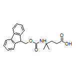 4-(Fmoc-amino)-4-methylpentanoic Acid