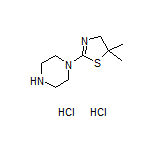5,5-Dimethyl-2-(piperazin-1-yl)-4,5-dihydrothiazole Dihydrochloride
